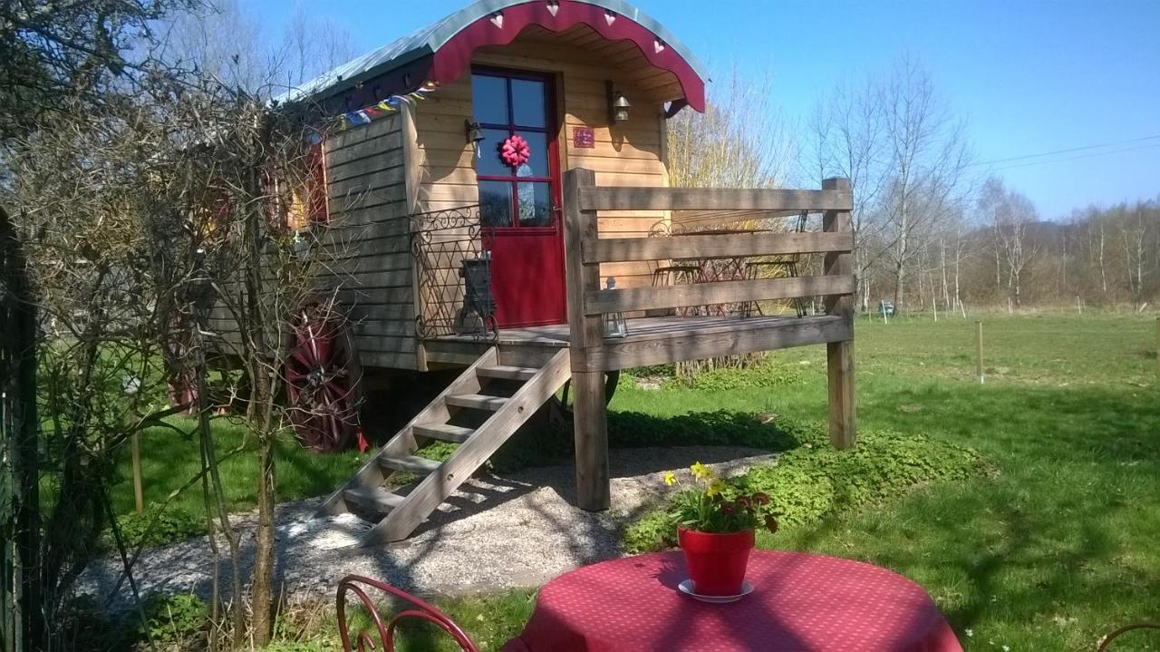 Saint-Michel-sur-MeurtheRoulotte Le Temps De Rever住宿加早餐旅馆 外观 照片